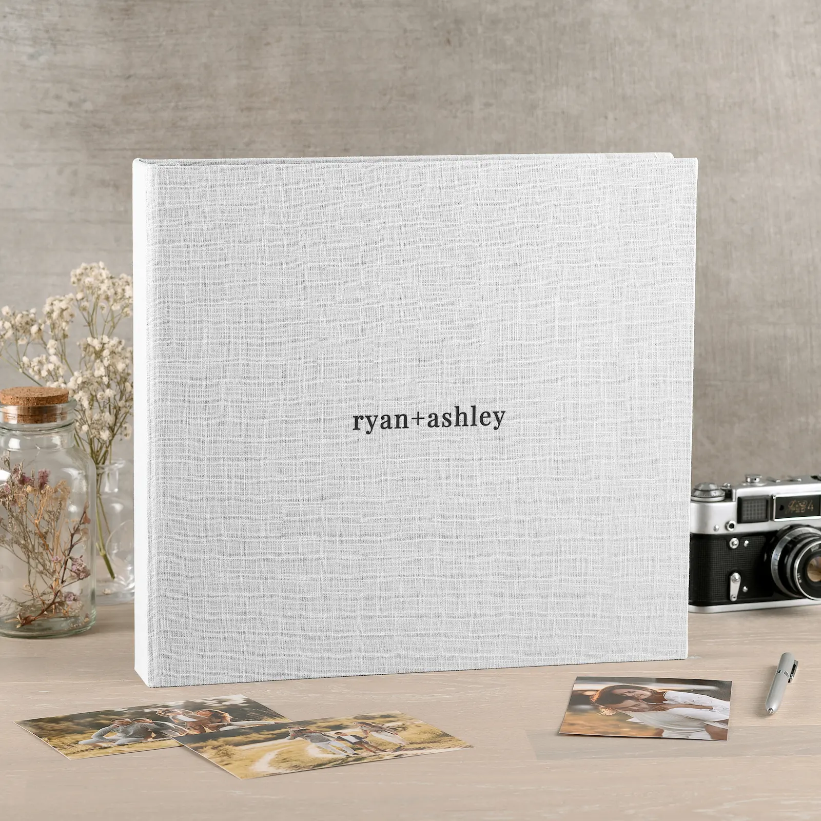 Linen Slip In Photo Album for 120-1200 4x6 Photos - Image 4