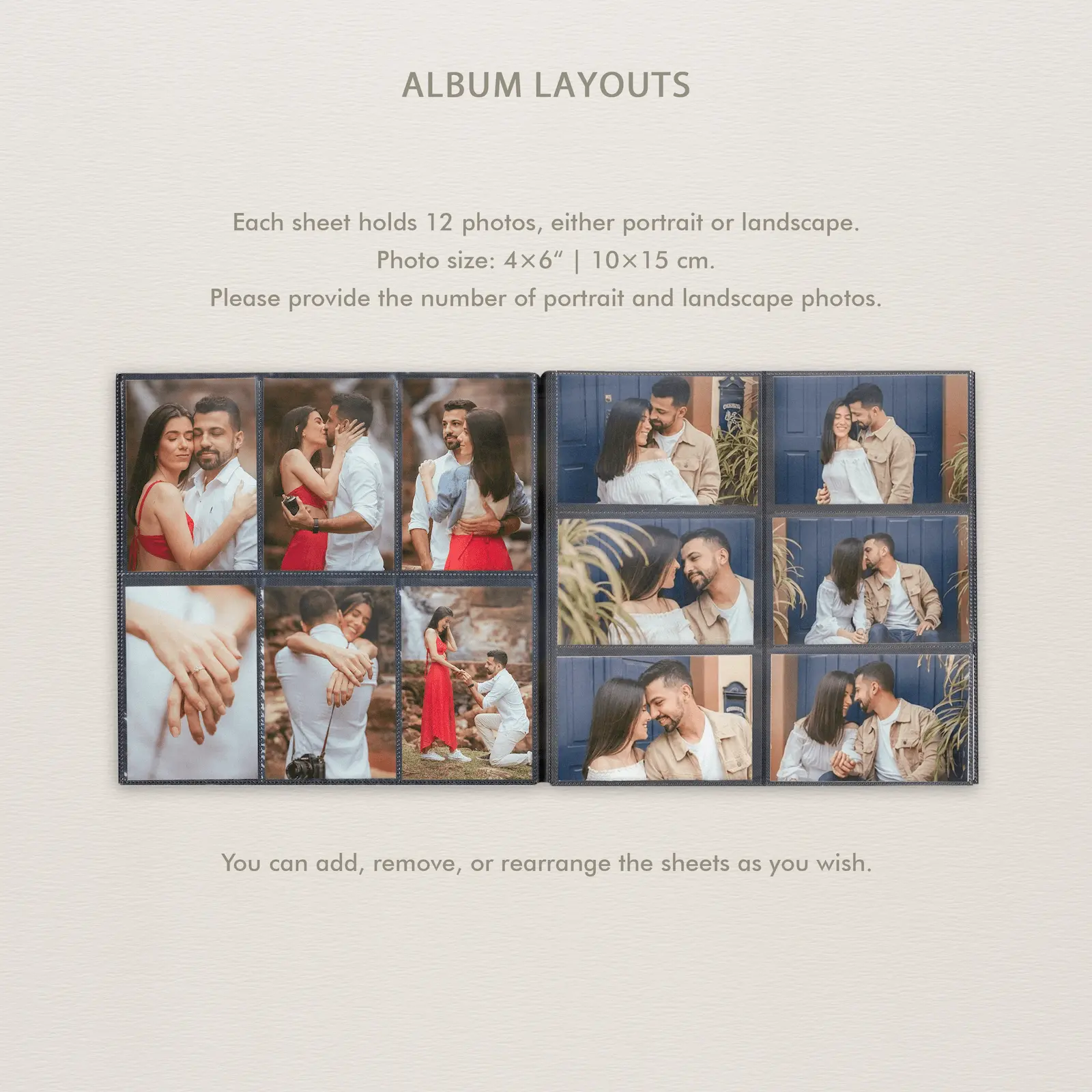 Linen Slip In Photo Album for 120-1200 4x6 Photos - Image 7