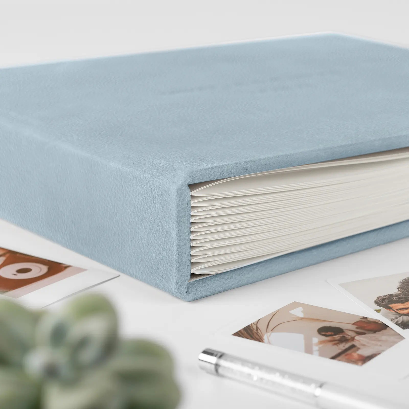 Leather Wedding Guest Book - Image 4
