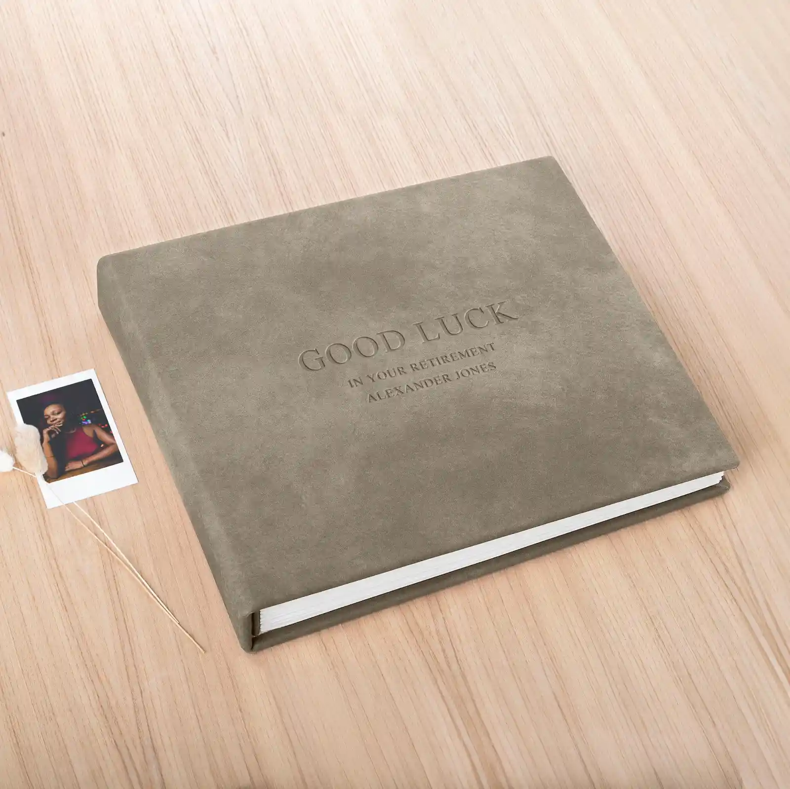 Leather Retirement Book - Image 3
