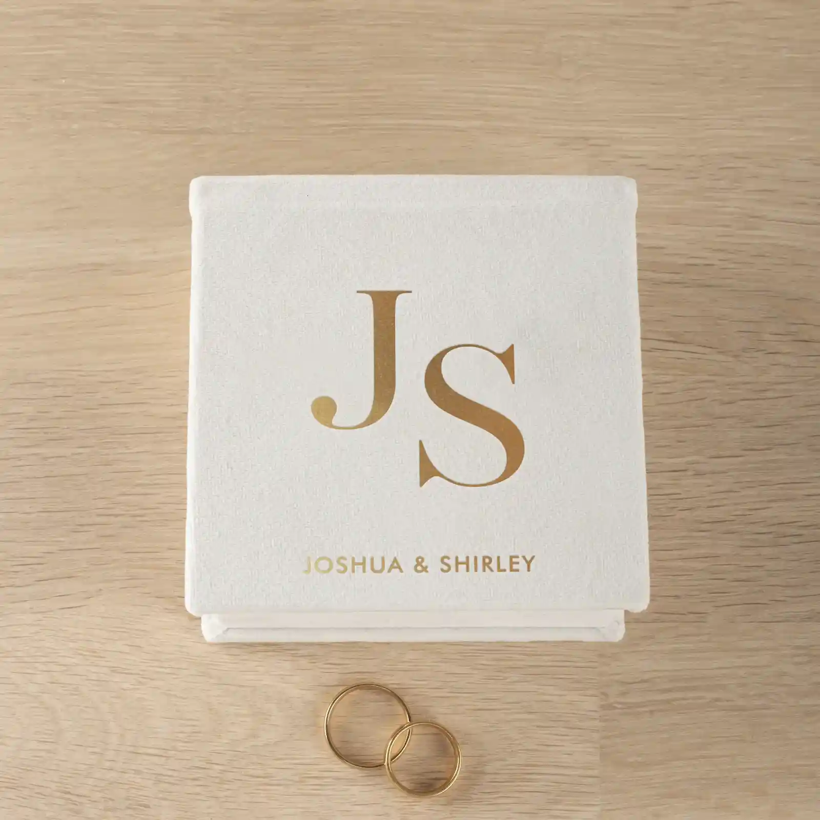 Velvet Ring Bearer Box - Image 4