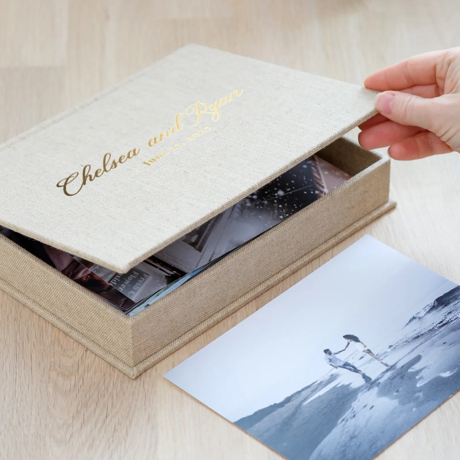 Linen Keepsake Box - Image 2