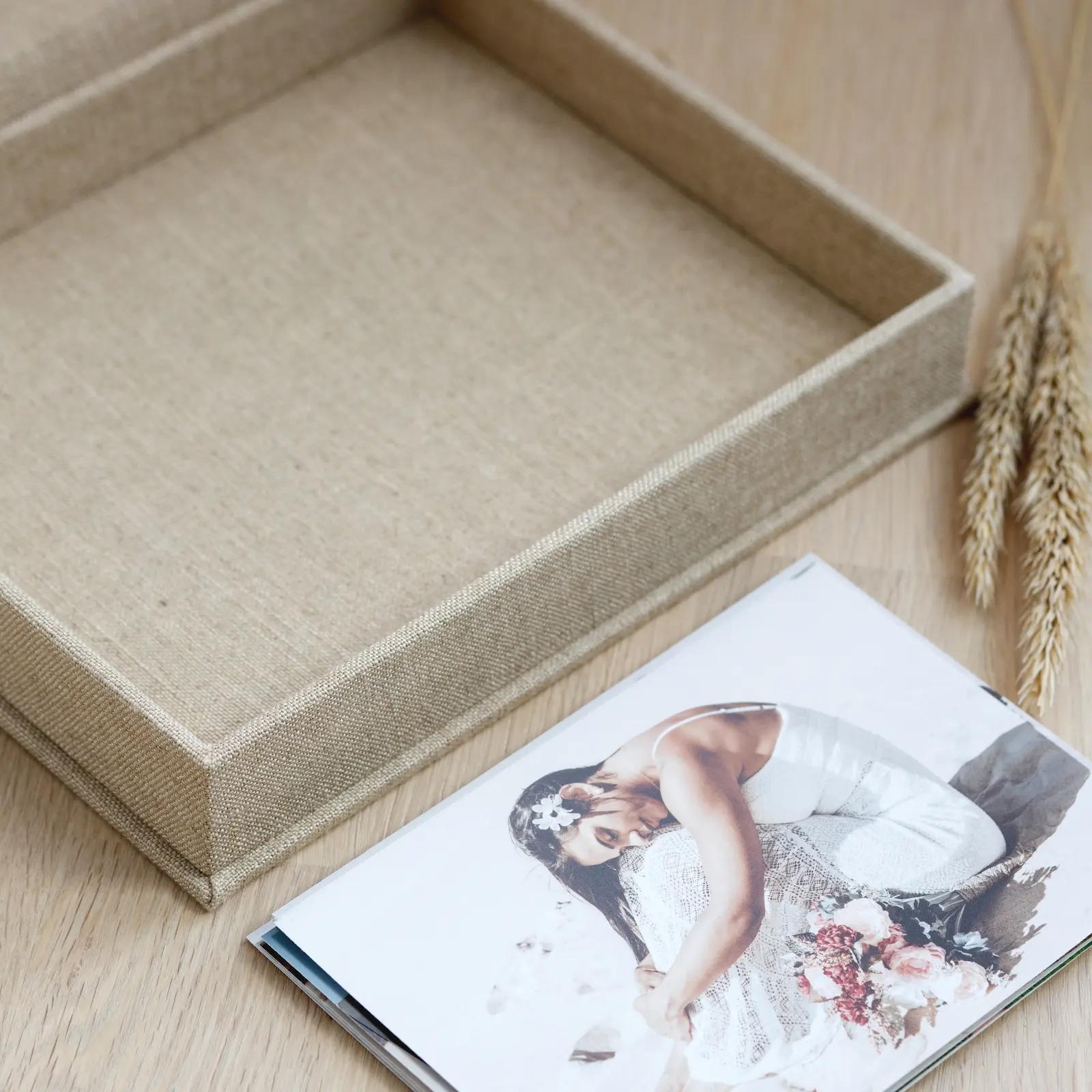 Linen Keepsake Box - Image 4