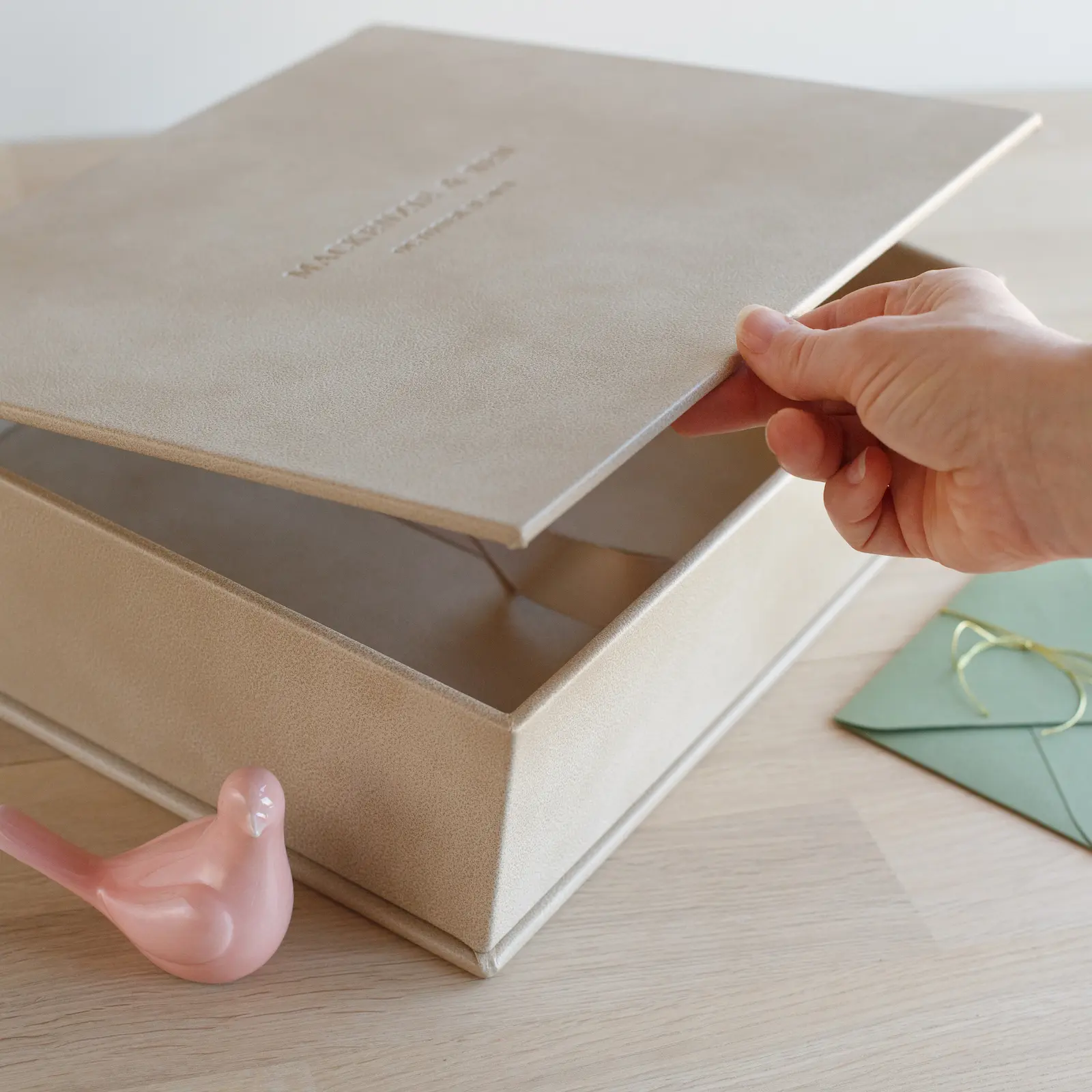 Eco Leather Keepsake Box - Image 6