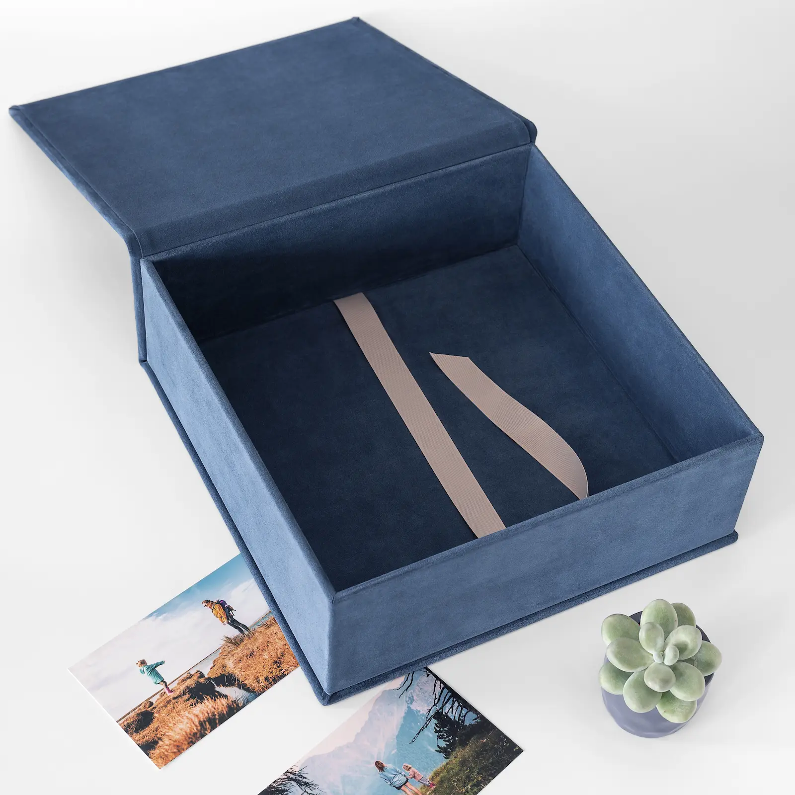 Suede Keepsake Box - Image 2