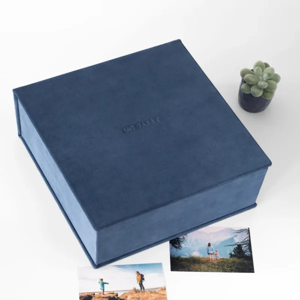 Suede Keepsake Box