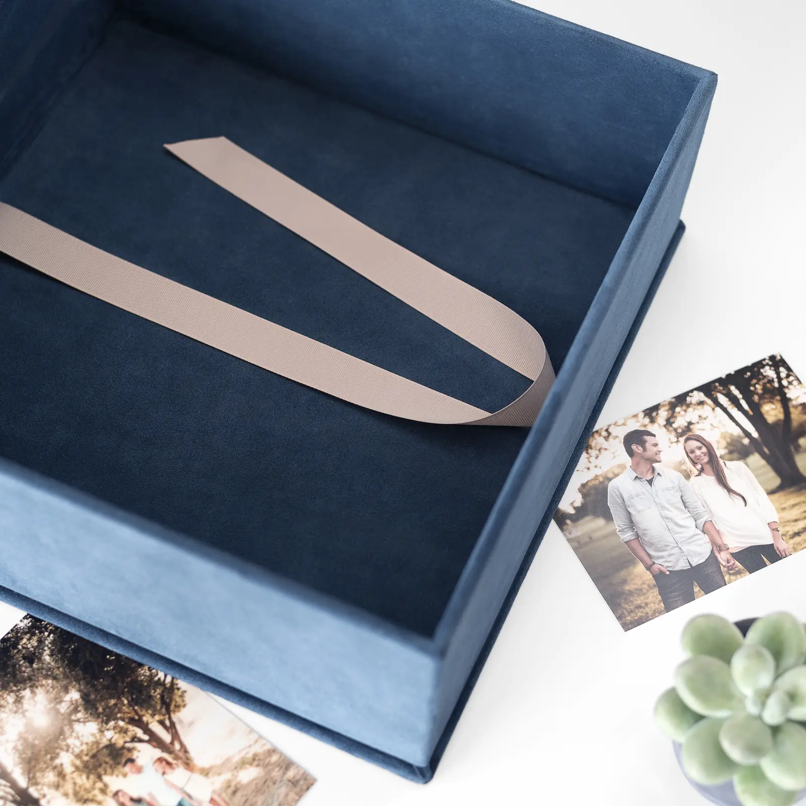 Suede Keepsake Box - Image 4