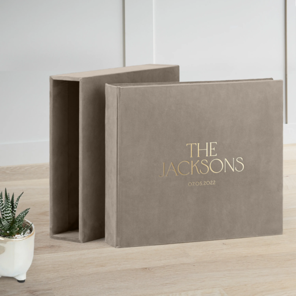 Velvet Slip In Photo Album for 120-1200 4x6 Photos, Design M27