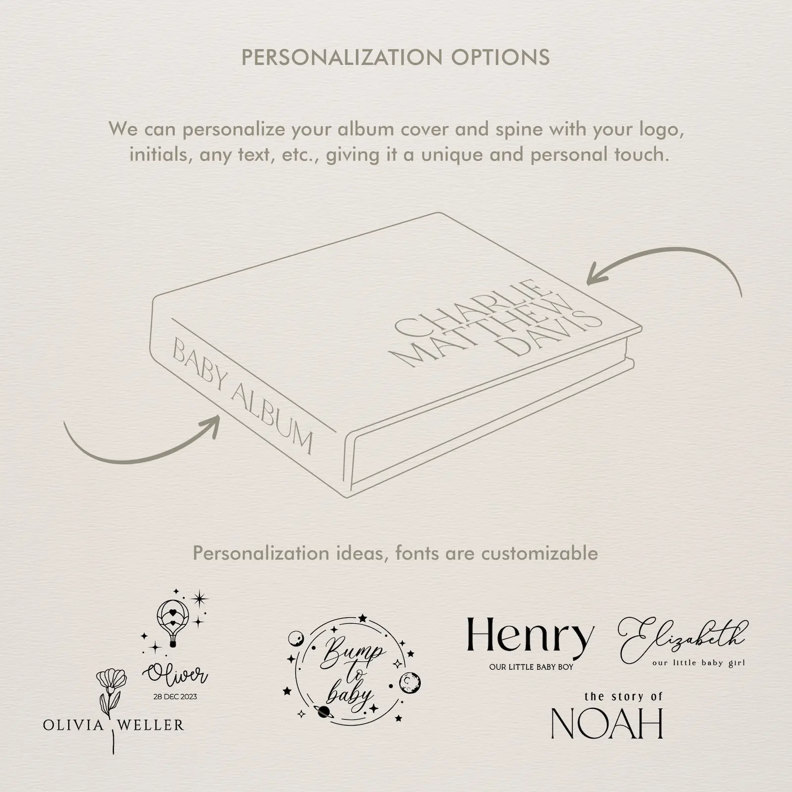 Linen Pregnancy Book - Image 10