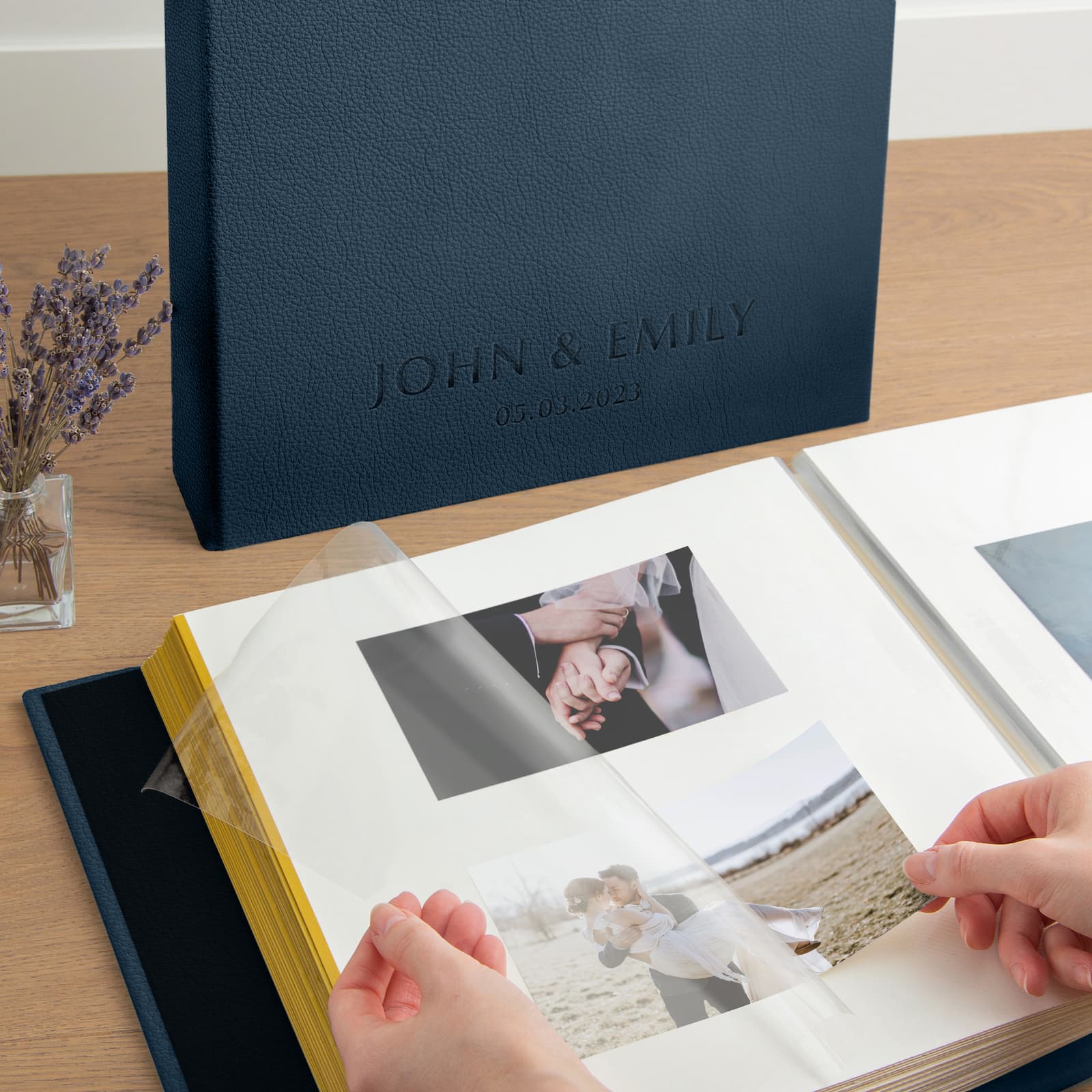 Leather Self Adhesive Photo Album - Image 3