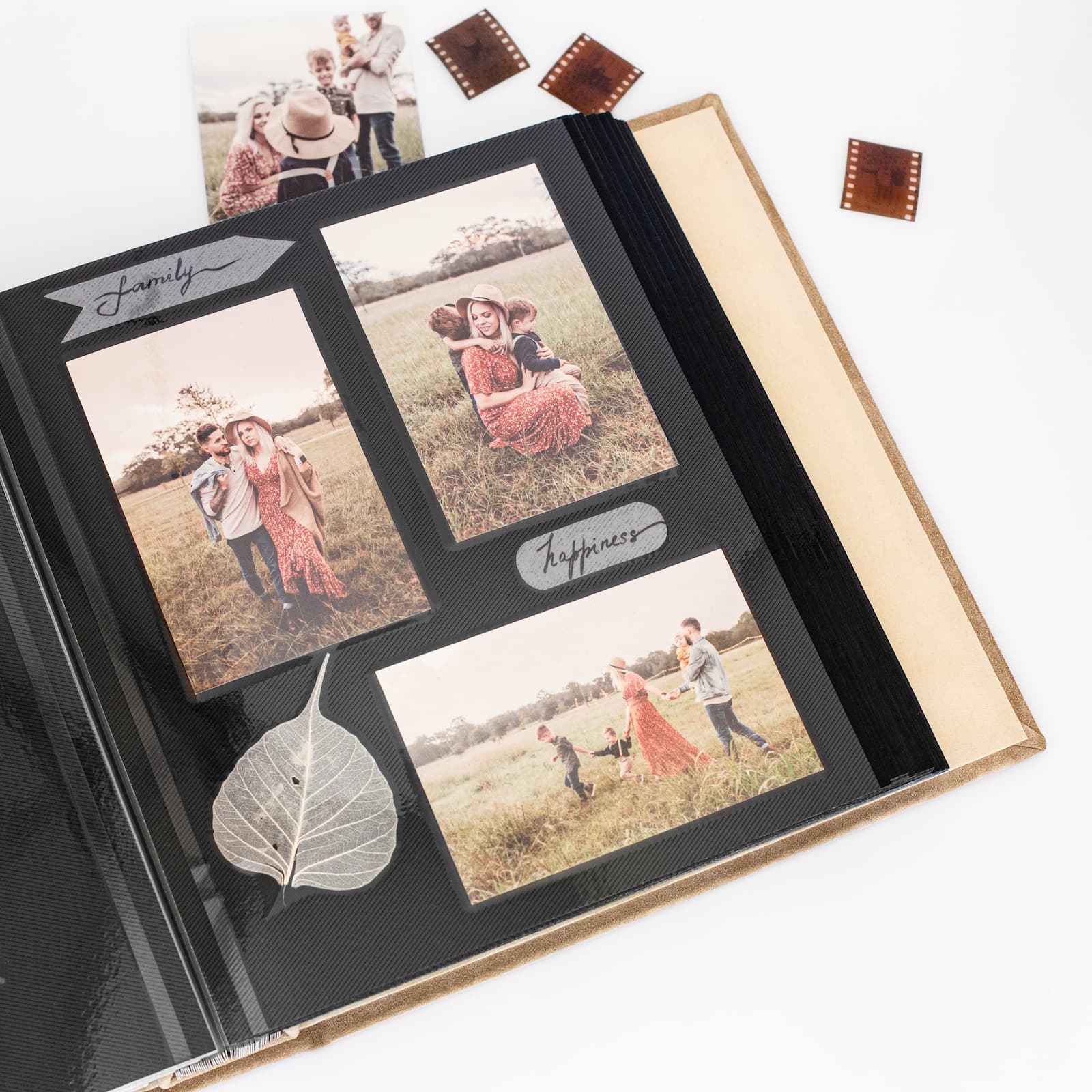 Suede Self Adhesive Photo Album - Image 4
