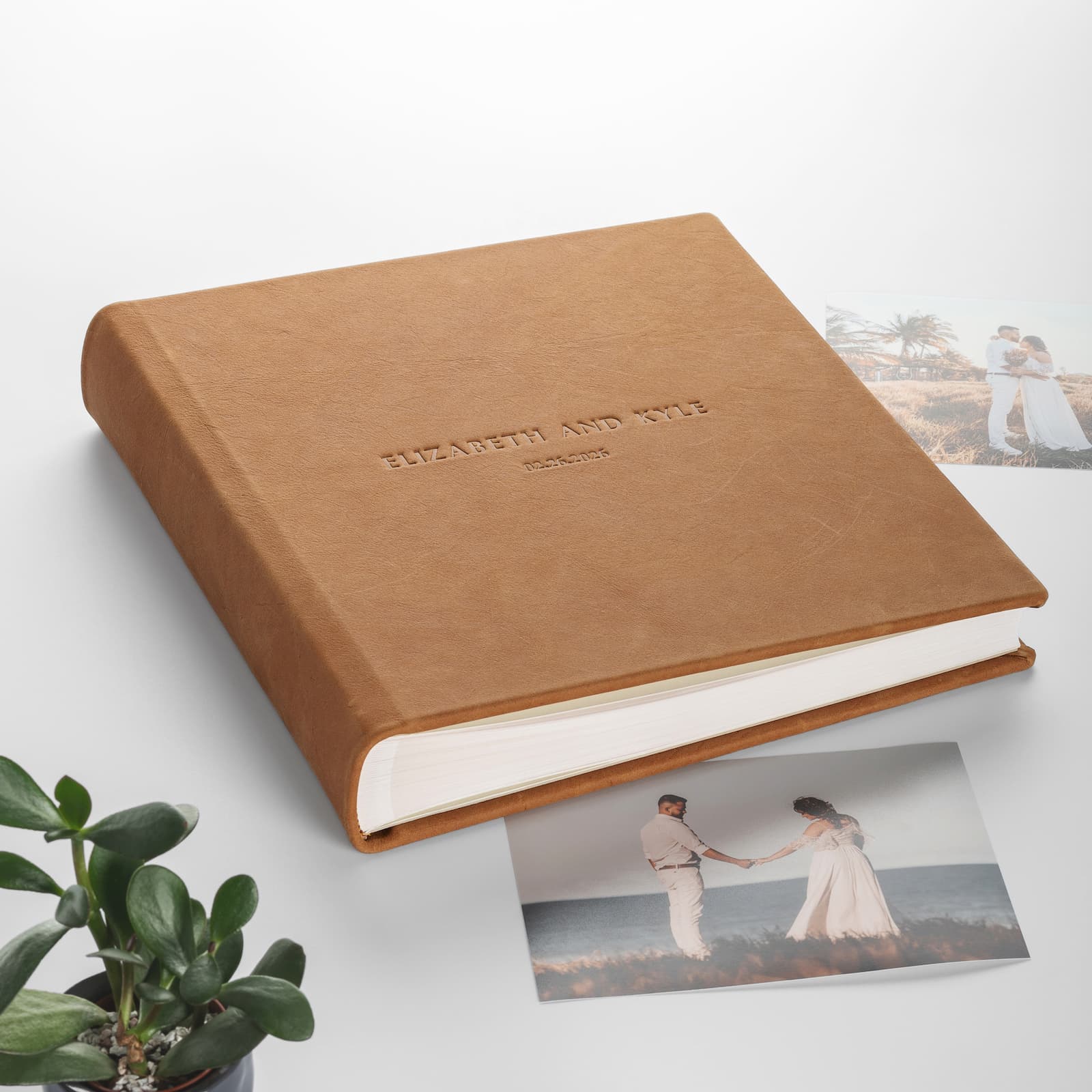 Leather Traditional Photo Album - Image 2