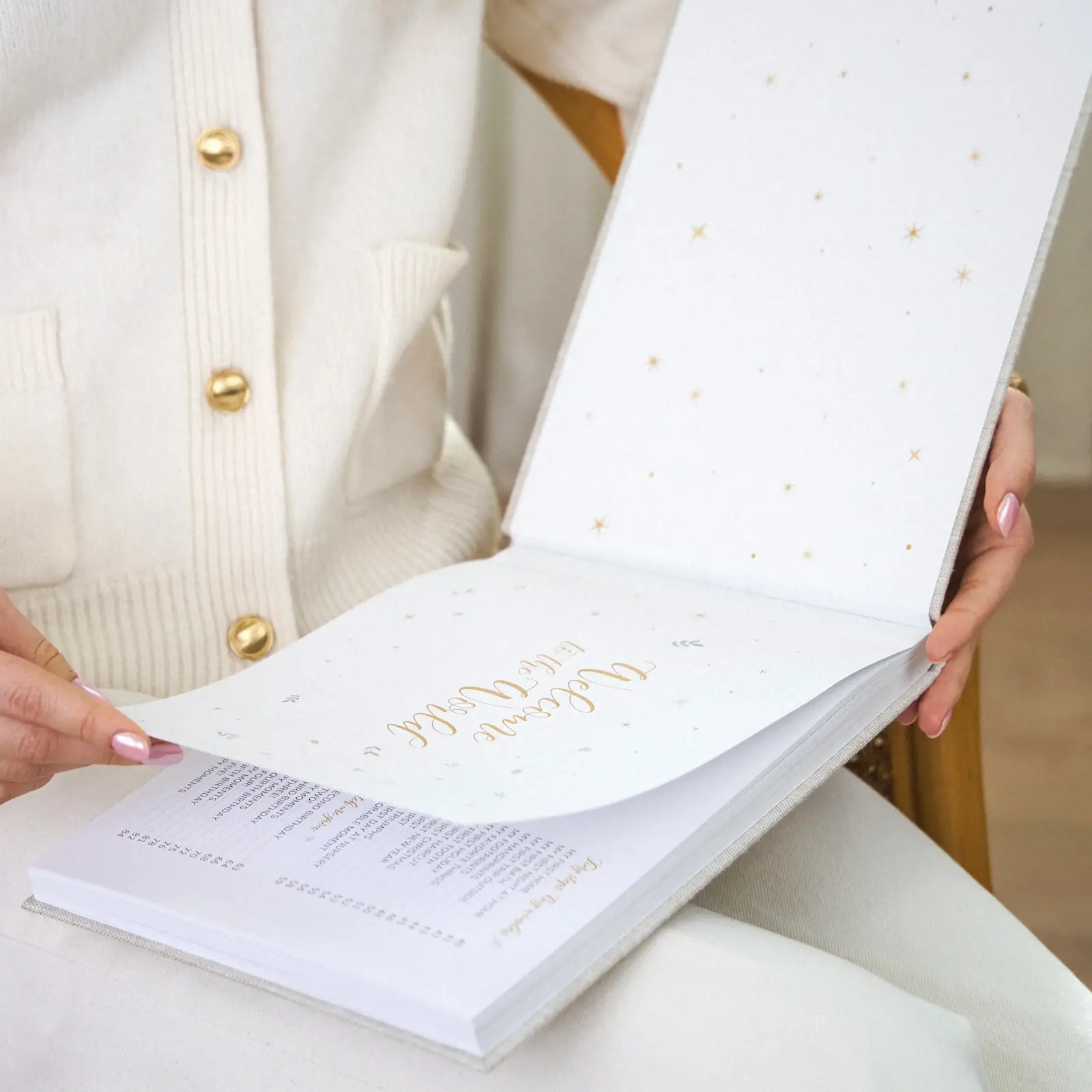 Linen Baby Journal - Image 3