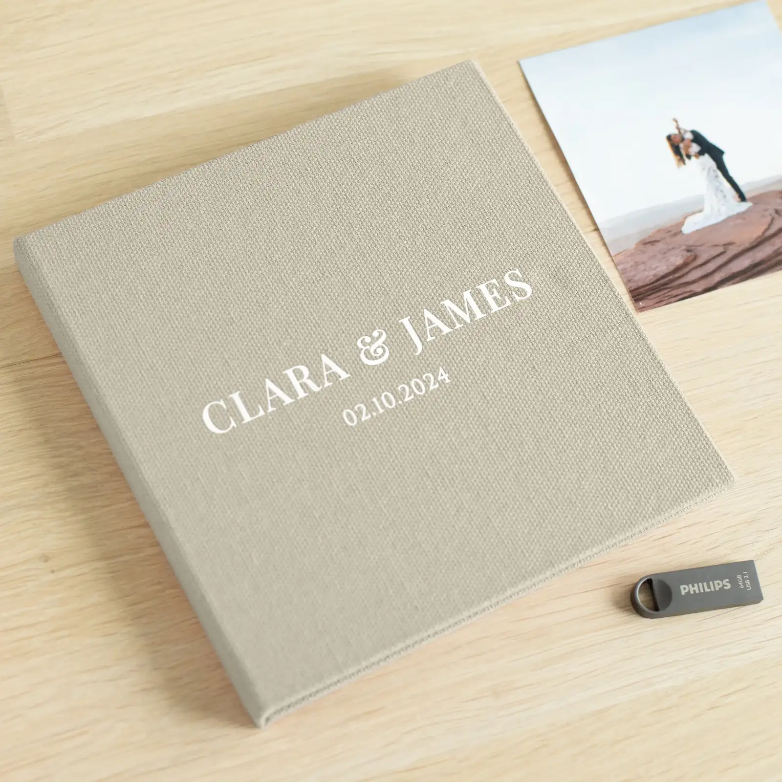 Linen USB Box - Image 7