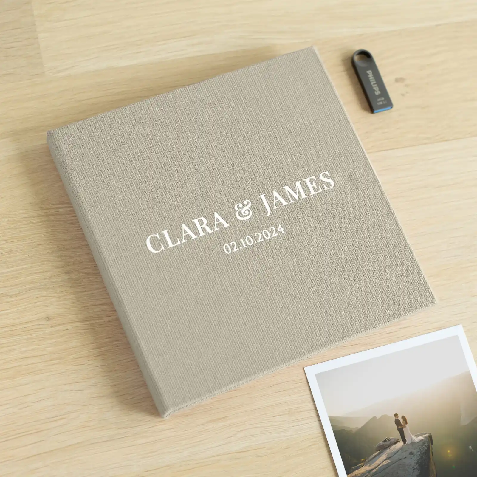 Linen USB Box - Image 6