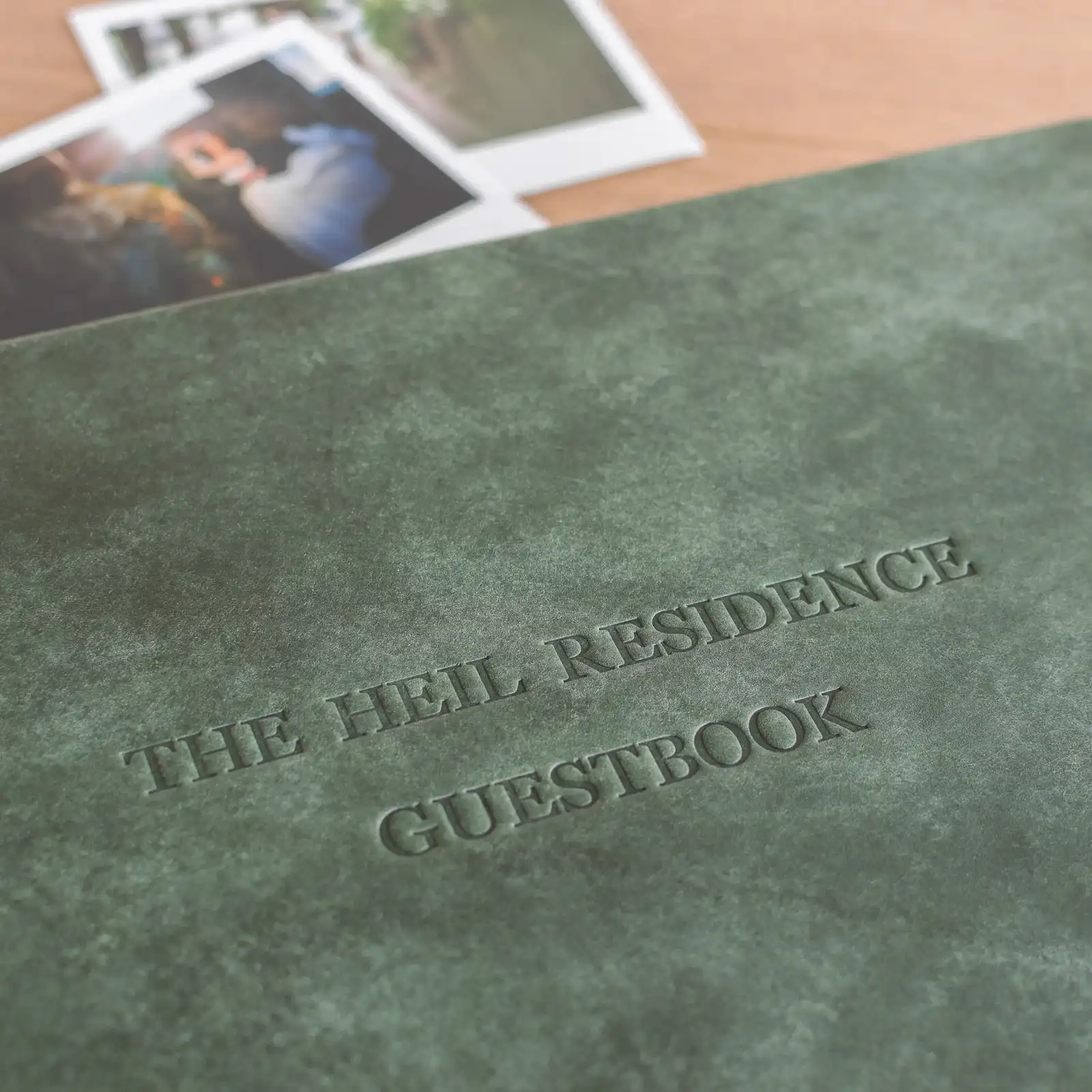 Leather Wedding Guest Book - Image 2