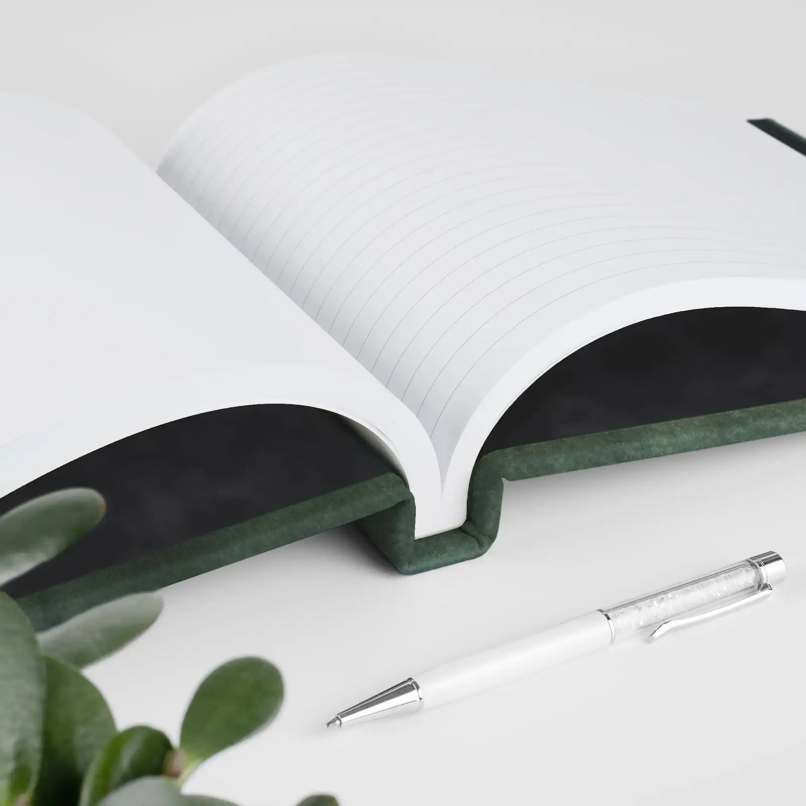 Leather Wedding Guest Book - Image 5