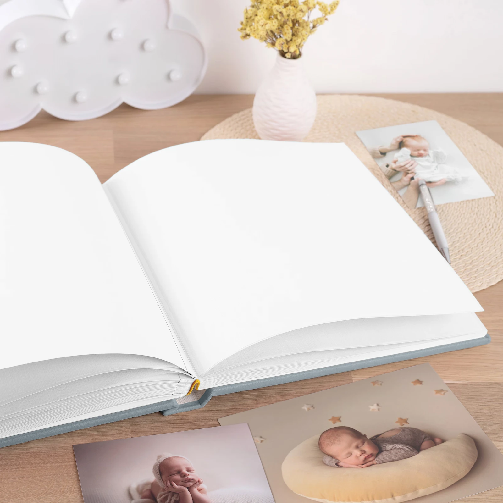 Velvet Baby Traditional Photo Album, Design B83 - Image 3