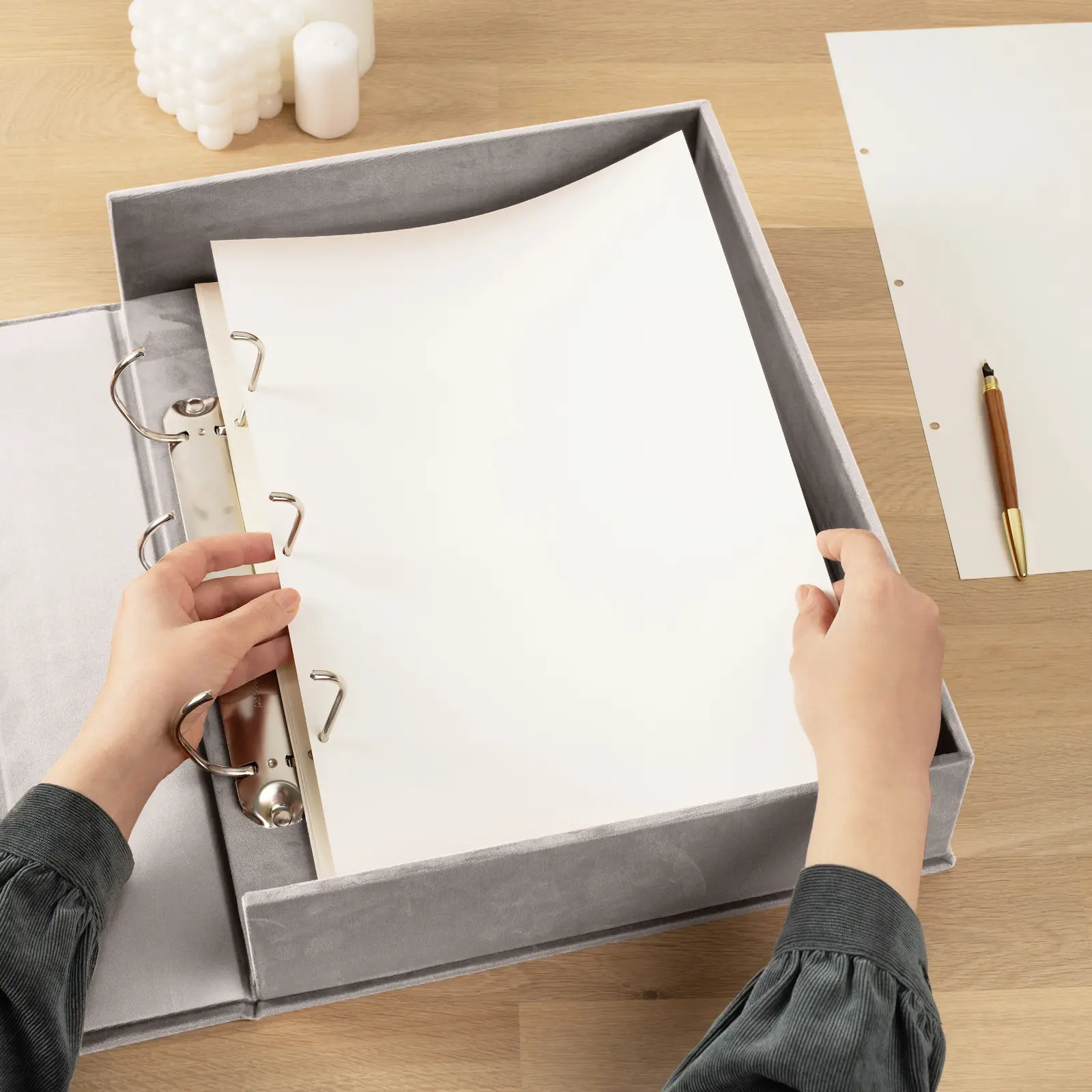 Velvet Ring Binder Box - Image 2