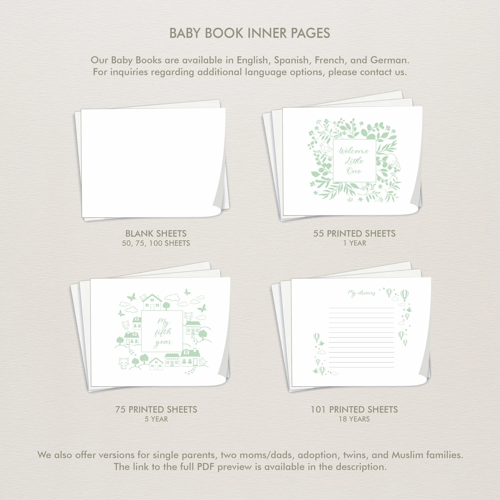 Velvet Baby Photo Book #B44 - Image 7