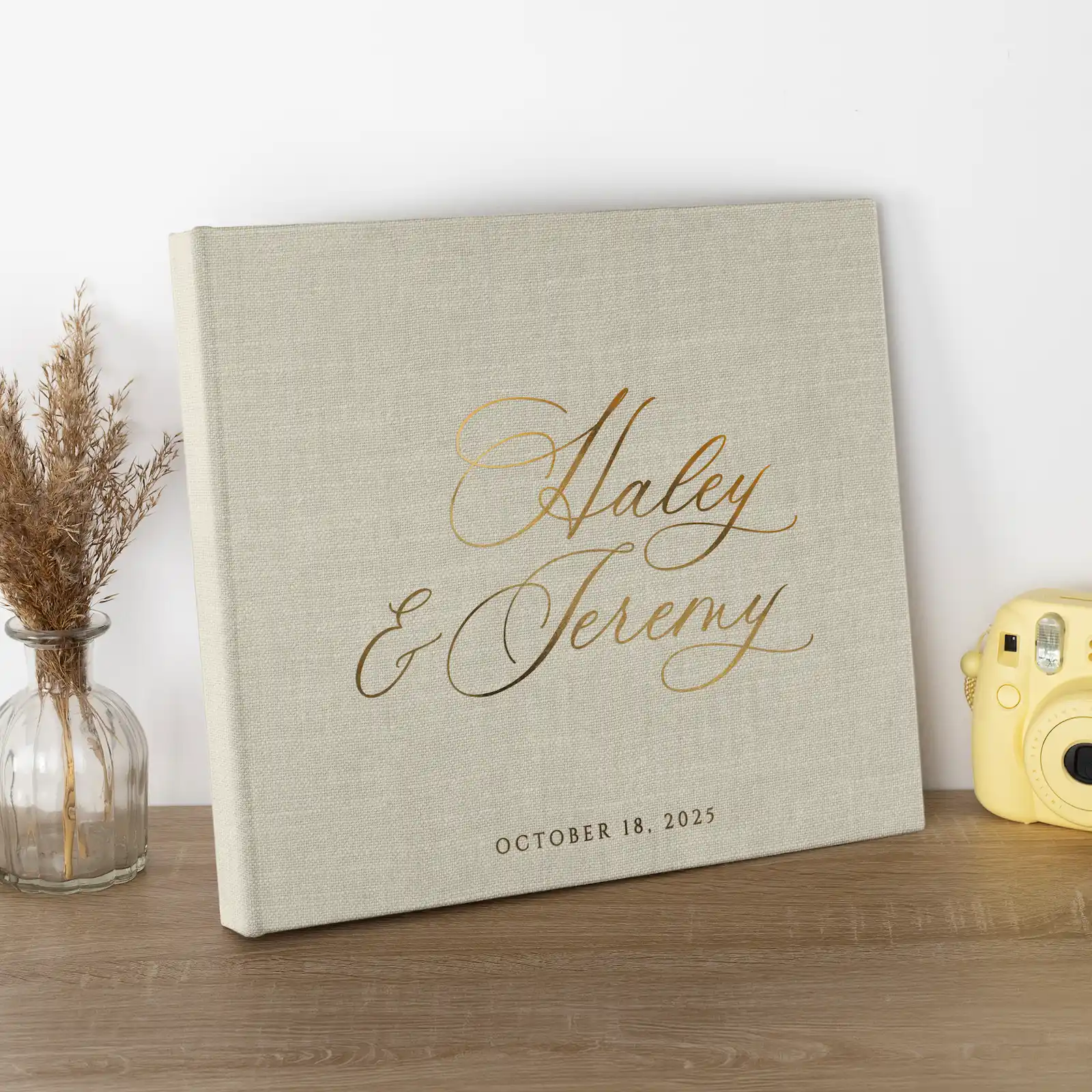 Linen Screw-Bound Scrapbook 12x12" - Image 5