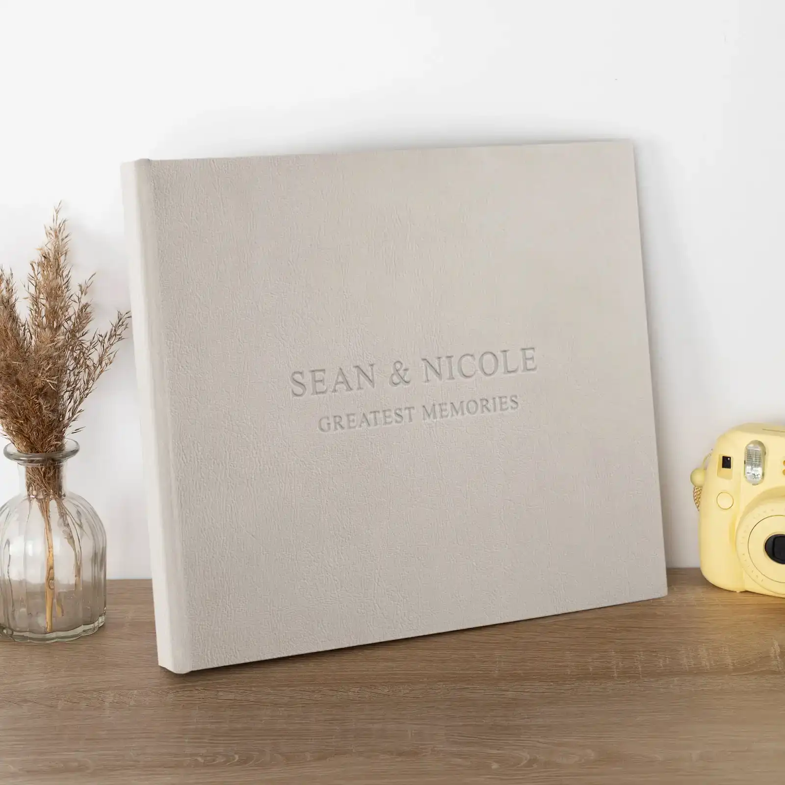 Eco Leather Screw-Bound Scrapbook 12x12" - Image 5