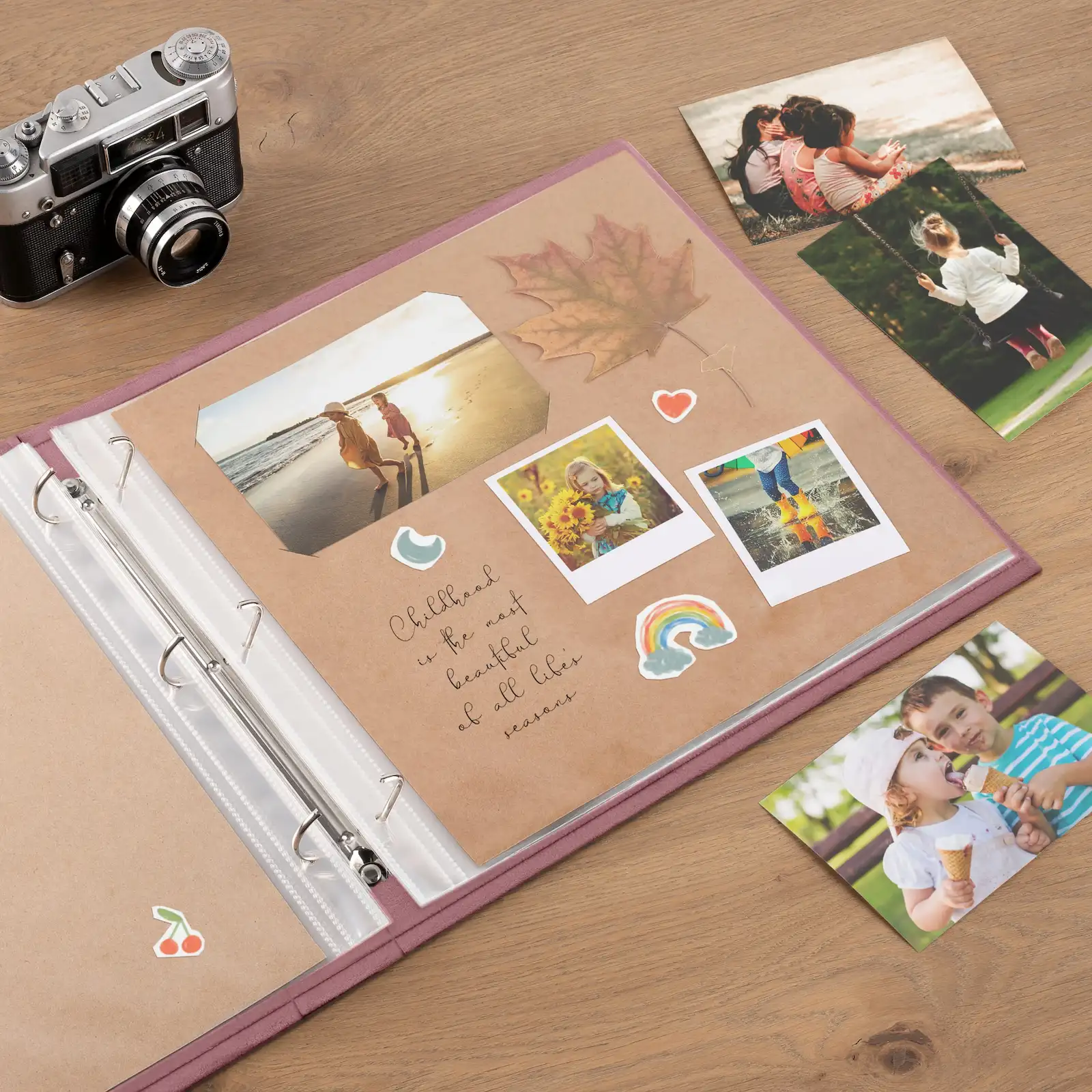 Velvet Self-Adhesive Ring Binder - Image 5