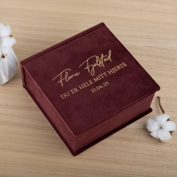 Velvet Necklace & Bracelet Gift Box