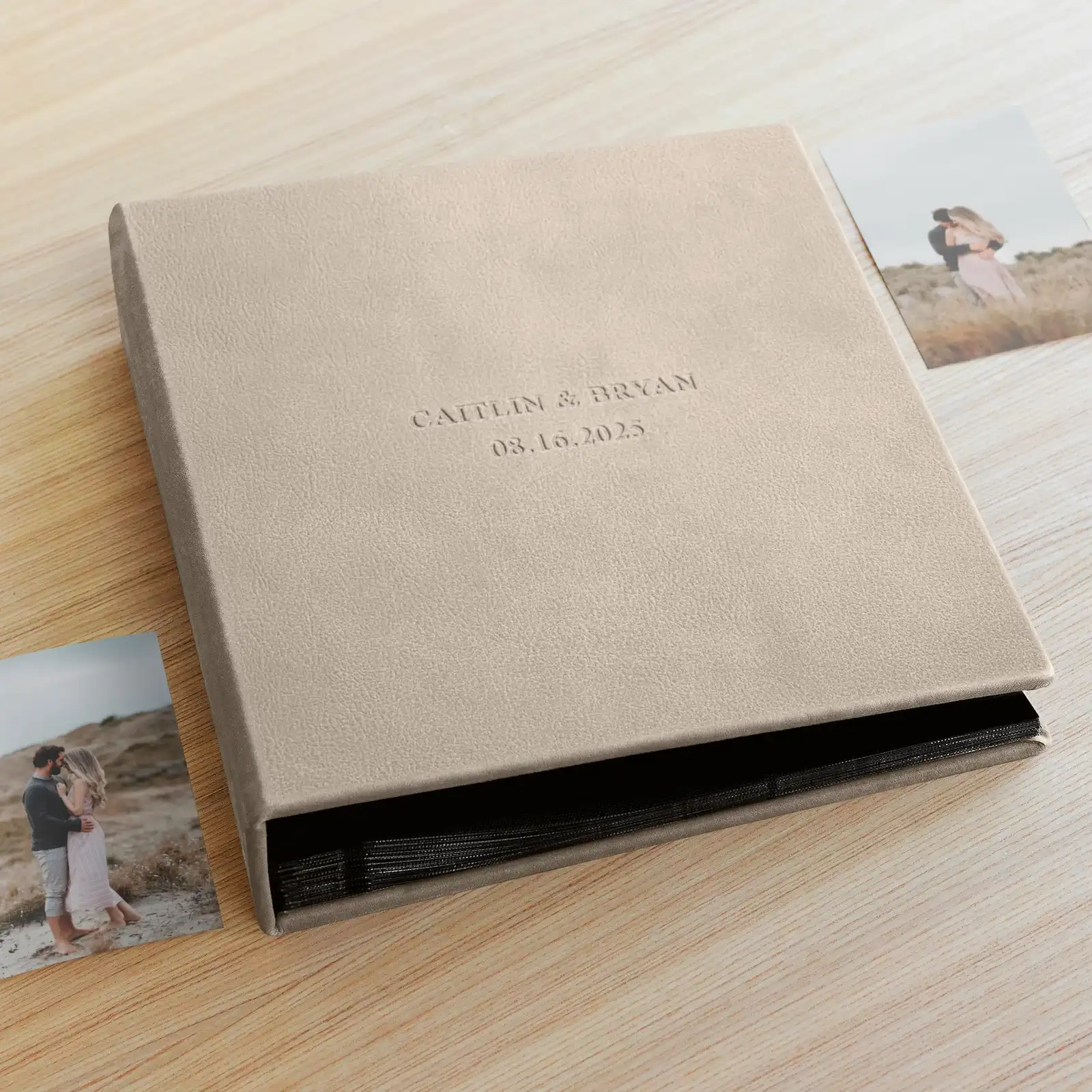 Eco Leather Ring Binder Photo Album for 100-1000 4x6 Photos - Image 3