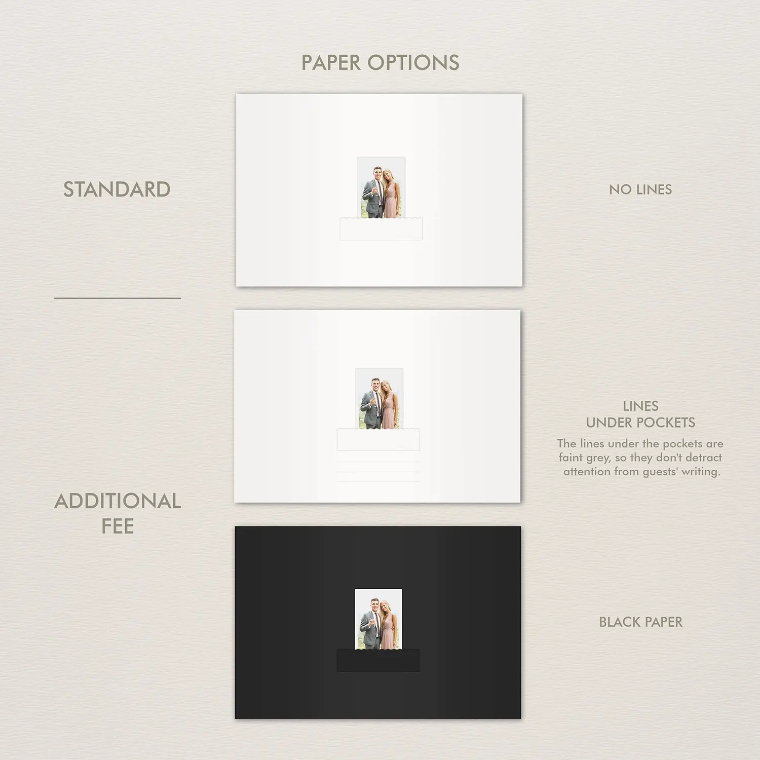 Velvet Wedding Guest Book - Image 5