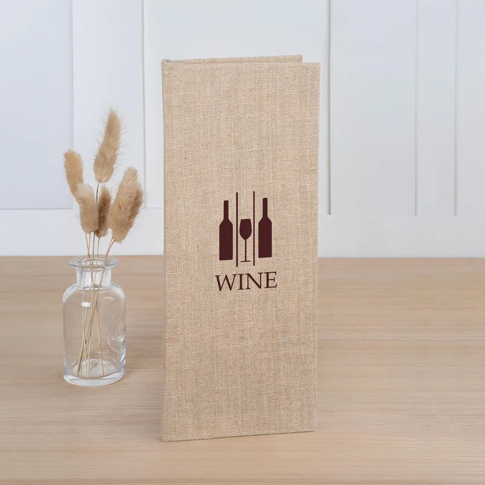 Linen Wine Menu Book - Image 4