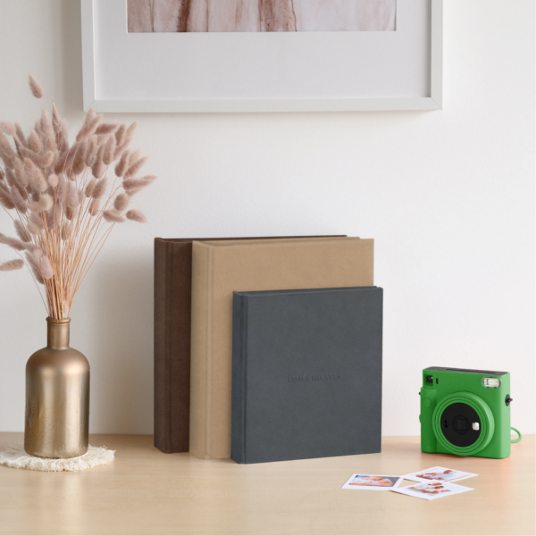 Suede Instax Mini Photo Album